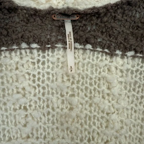 Free People Rugby Striped Boucle Duster Cardigan - Picture 4 of 4